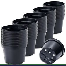 50 X Vaso Da Piante 10 L Nero