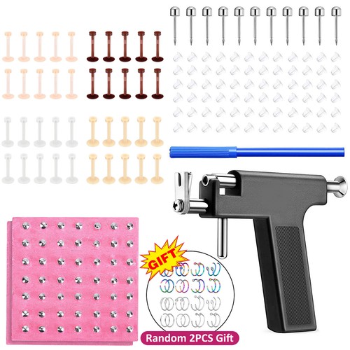 Kit pistola piercing orecchio - kit,