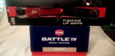PENN BATTLE 6000 DX BTLIV6000DX & ABU GARCIA IMPUGNATURE PER PESCI * SPEDIZIONE GRATUITA *
