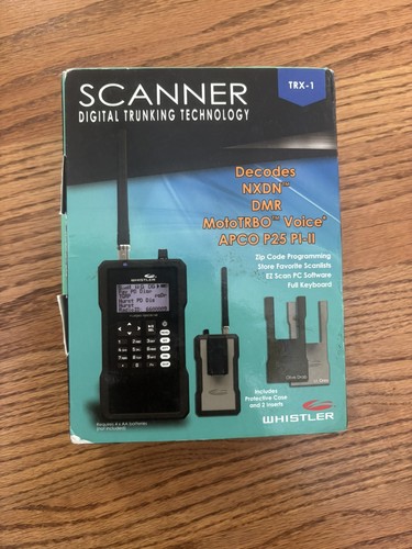 Whistler trx scanner - whistler, trx-1