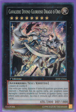 CAVALIERE DIVINO GLORIOSO DRAGO D'ORO • Segreta SHSP IT056 • very good • Yugioh!