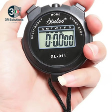 Cronometro Con Timer Di Precisione 0,01 S Cronometro in Metallo Sport Cronometro