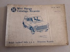 MINI RANGE  CATALOGO RICAMBI
