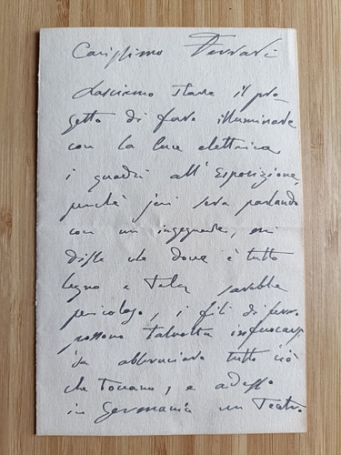 Vannutelli scipione lettera - vannutelli,,