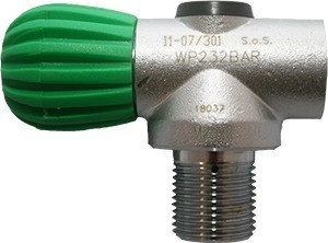 Rubinetto rebreather 230 bar - rubinetto,