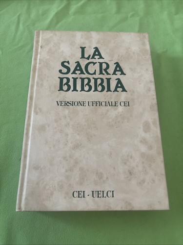 Sacra bibbia cei - sacra, uelci-