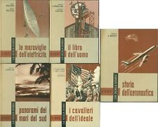 Il libro dell'uomo+4 volumi della collana La scala d'oro, serie decima 15 anni