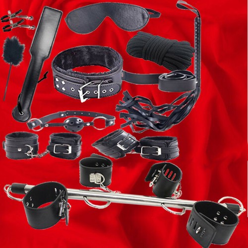 Bondage kit sadomaso collare - kit,