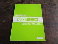 Suzuki rg250 1985 oem service - rg250,