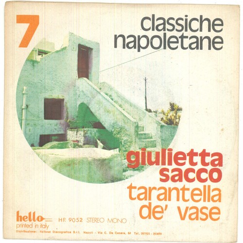 Giulietta sacco vinile - sacco, 45