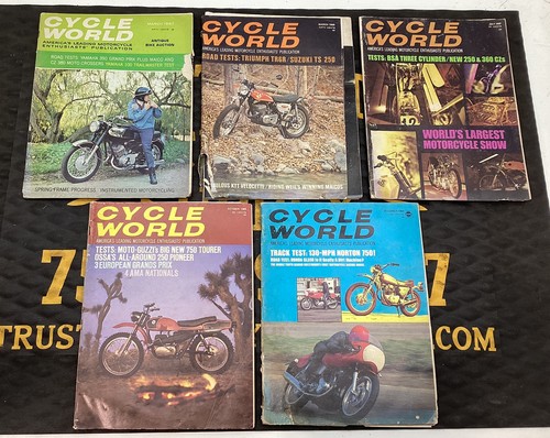 Lot vintage cycle world - vintage,
