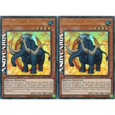 2x BESTIA CRISTALLO MAMMUT AMBRA • Ultra R • BLCR IT051 • 1Ed • YUGIOH ANDYCARDS
