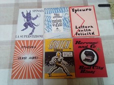 Lotto 5 Millelire Stampa Alternativa classici + 1 fumetto: Epicuro, Hofmann ...