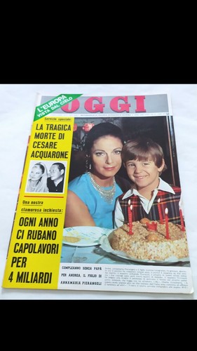 Oggi del 1968 - oggi, (cover