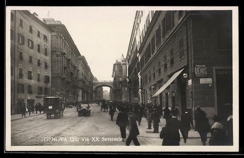 Genova via settembre - via, xx