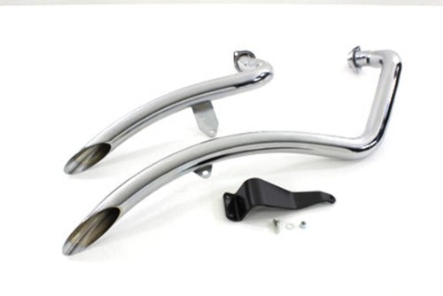 Big radius exhaust - big,
