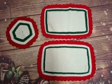 Set di 3 tovagliette da tavola