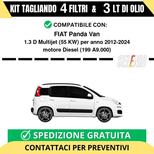 Tagliando per fiat - per, panda