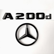 Gloss Black Rear Boot Badges