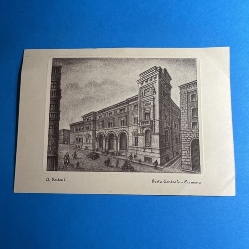 Posta centrale cremona disegno - posta,