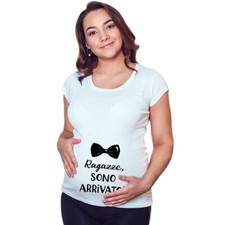 Maglia premaman grafica