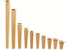 Gambe per mobili in legno