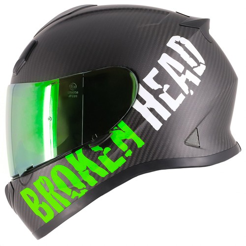 Broken head beproud carbon - head,
