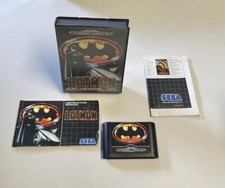 Sega Mega Drive gioco Batman con scatola originale e istruzioni