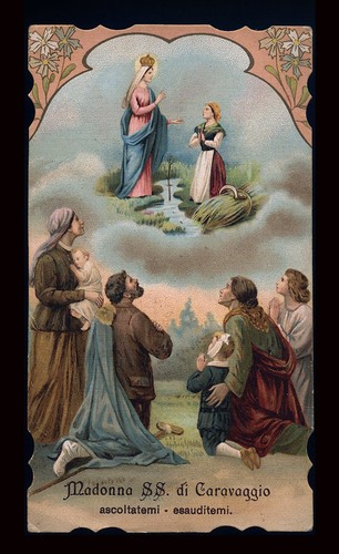 Antico santino cromo holy card - santino,
