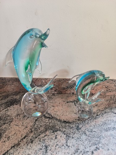Delfini vetro murano - delfini,