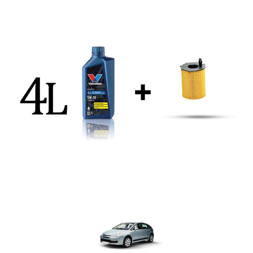 Kit filtro olio - 4l, per