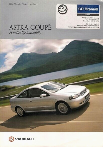 Vauxhall astra coupe - vauxhall, 2001-2002