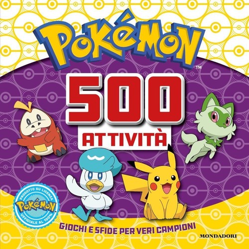 Libri pokemon 500 attivita - 500,