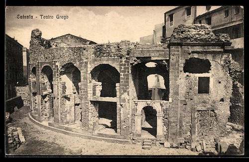 Catania teatro grego - catania,,