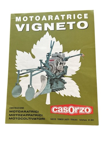 Brochure motoatrice casorzo - motoatrice,