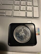 Dollaro CANADESE 1975 COMMEMORAZIONE 100 ANNI CALGARY. MONETA FIOR DI CONIO 