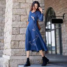 Vestito Abito Elegante Lungo