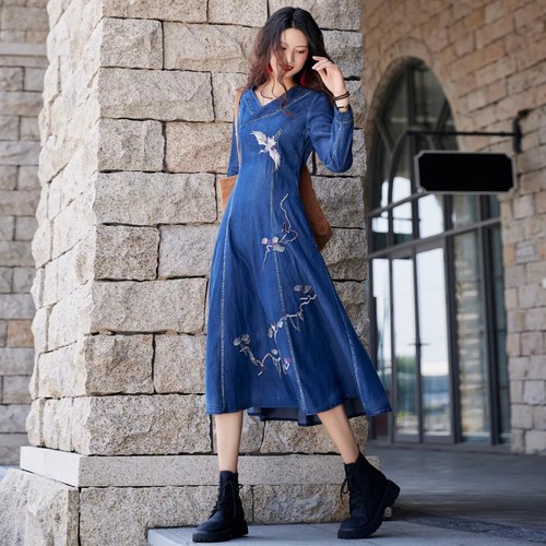 Vestito abito elegante lungo - vestito,