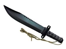 Coltello a Lama Fissa da Caccia e Pesca con Kit di Sopravvivenza ed Emergenza