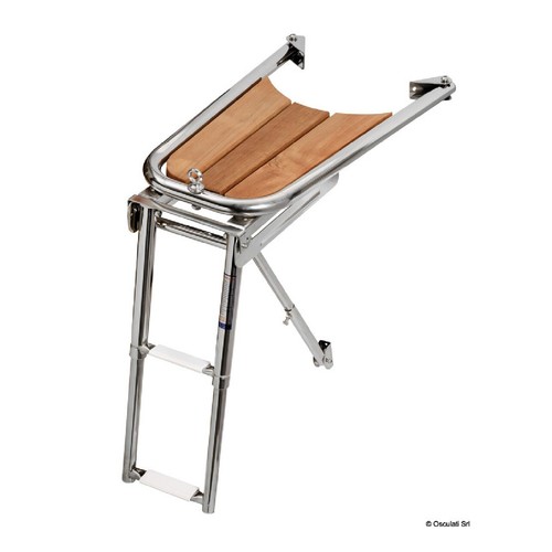 Osculati delfiniera inox - osculati, inox/teak
