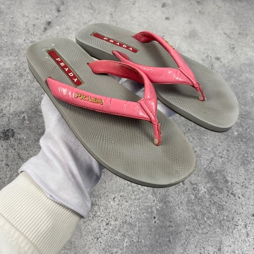 Infradito prada sport red tab - prada,