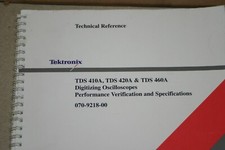 TEK TDS 410A & TDS 460A