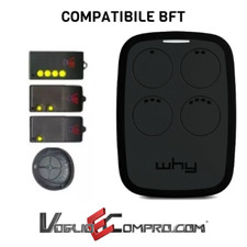 TELECOMANDO RADIOCOMANDO WHY EVO UNIVERSALE PER CANCELLO COMPATIBILE BFT