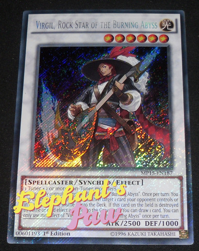 Yugioh virgil rock star - -,