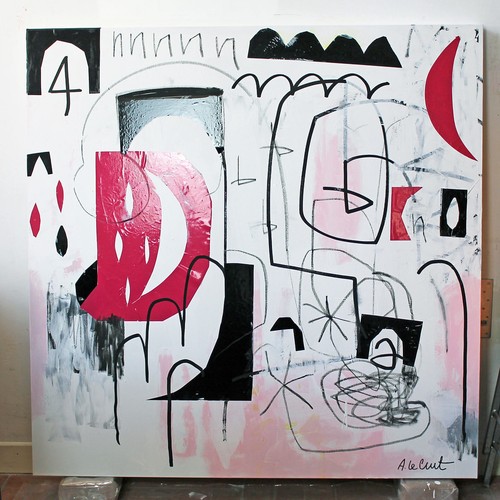 Quadro moderno astratto - quadro,