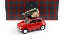 1:18 Norev Fiat 500 L 1968 Red Christmas Edition Natale