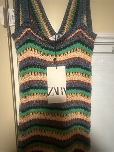 Abito nuovo con etichetta zara - etichetta,