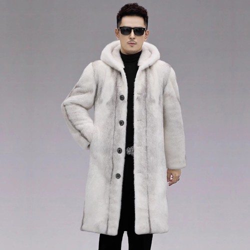 Cappotto pelliccia visone - , uomo