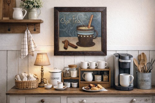 Vtg framed chai - vtg, wall