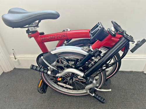 Bicicletta pieghevole brompton - bicicletta,